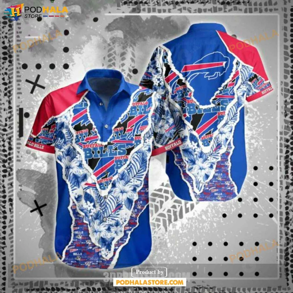 Aloha Buffalo Bills Hawaiian Shirt, Vibrant Summer Design For Fans
