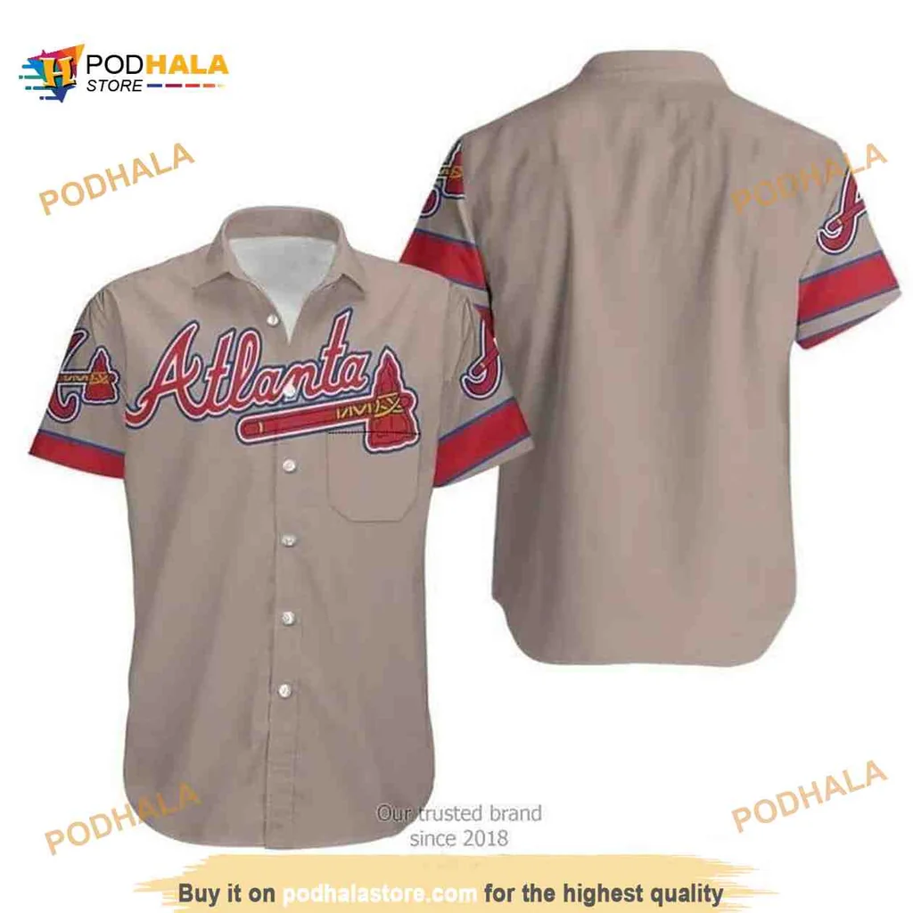 Atlanta Braves Funny Hawaiian Shirt With Baseball Design