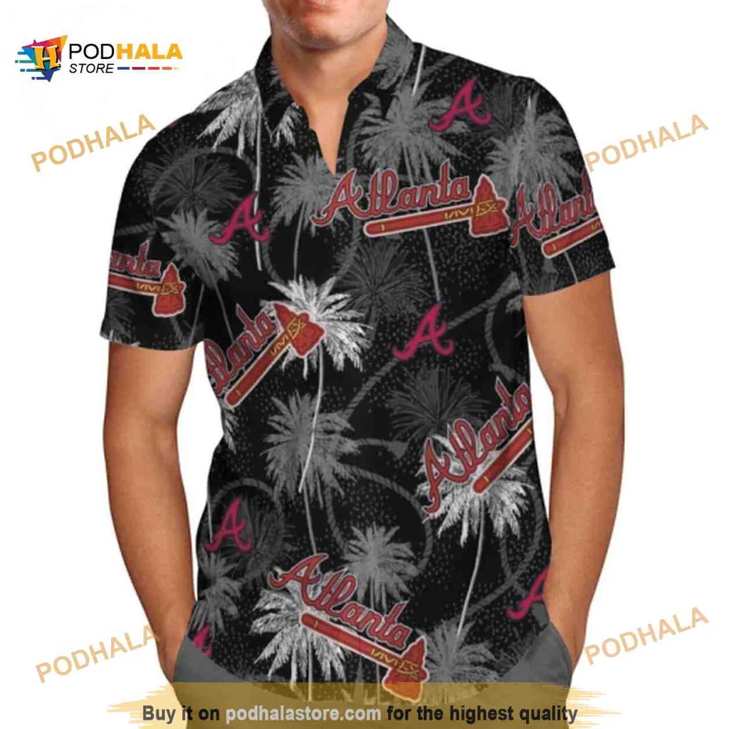 Atlanta Braves Tropical Hawaiian Shirt, Summer Style For Baseball Fans