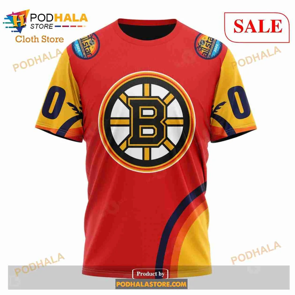 Boston Bruins All Star Game 3d Hoodie With Vibrant Florida Sunset Design - Product View 6 Boston Bruins All Star Game 3d Hoodie With Vibrant Florida Sunset Design - Product View 6