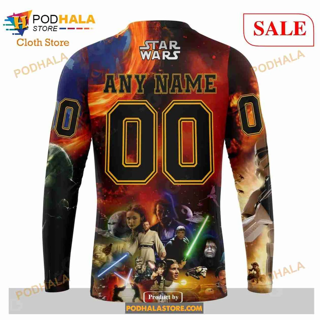 Boston Bruins Star Wars 3d Hoodie Featuring Iconic Characters - Product View 5 Boston Bruins Star Wars 3d Hoodie Featuring Iconic Characters - Product View 5