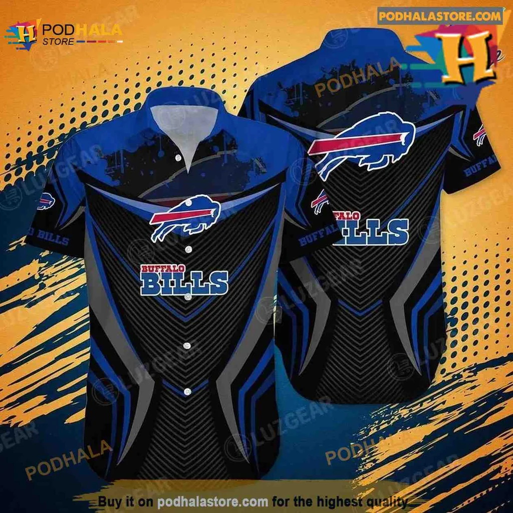 Buffalo Bills Hawaiian Shirt Featuring Bold Team Logo And Colors