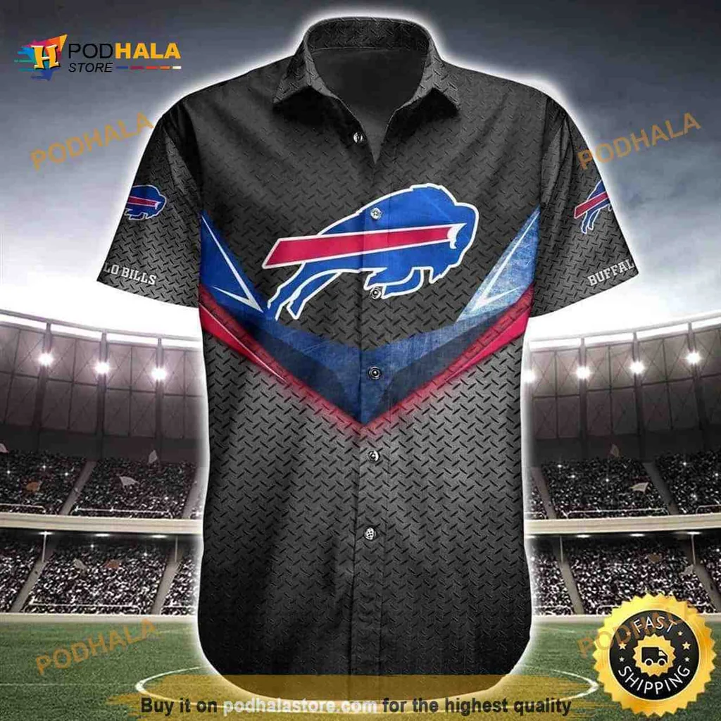 Buffalo Bills Hawaiian Shirt Featuring Team Logo And Bold Colors