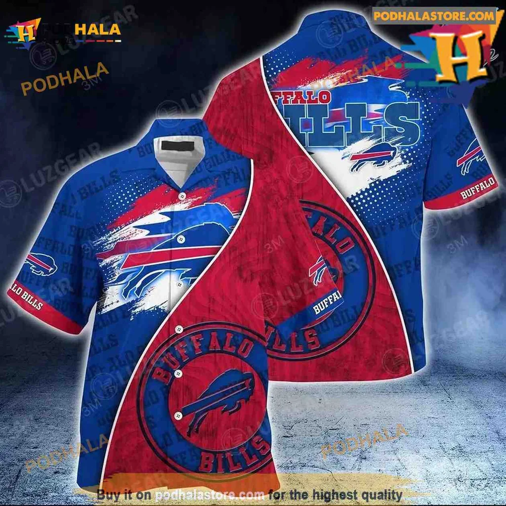 Buffalo Bills Hawaiian Shirt Featuring Vibrant Team Colors And Design