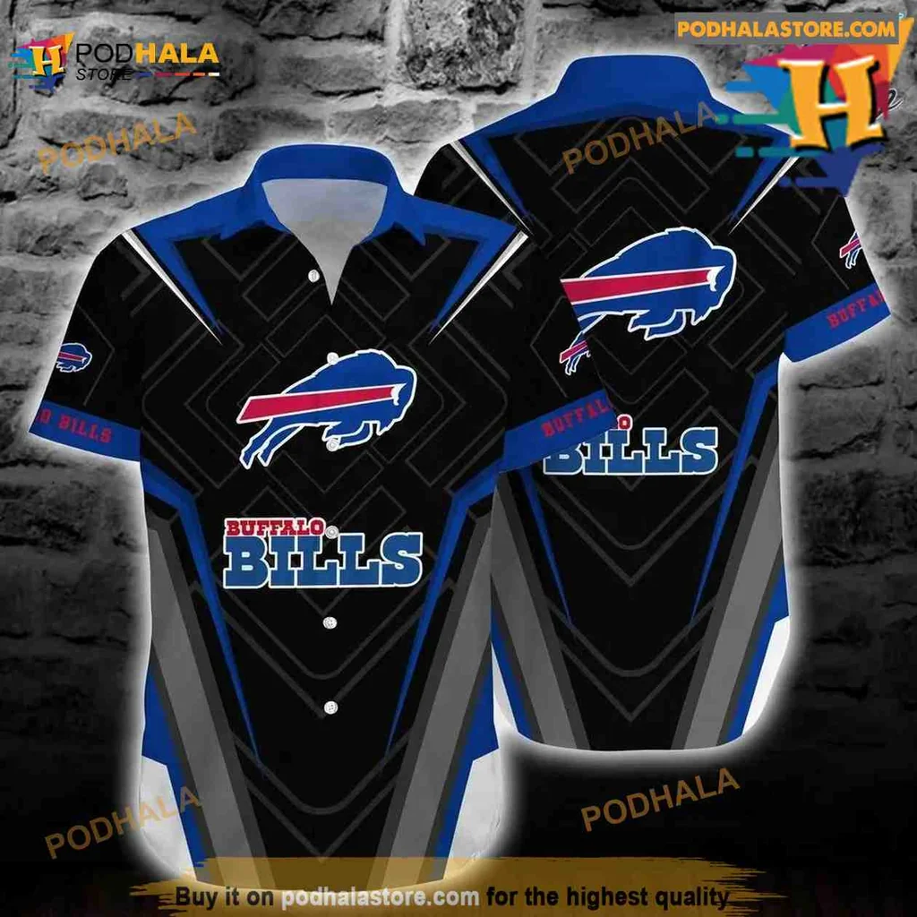 Buffalo Bills Hawaiian Shirt Featuring Vibrant Team Colors And Logo