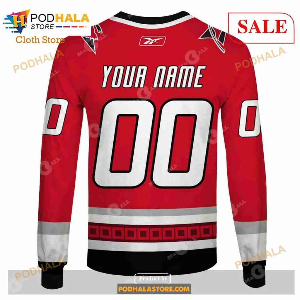 Carolina Hurricanes Vintage Hoodie, 2006 Winning Nhl 3d Sweatshirt - Product View 7 Carolina Hurricanes Vintage Hoodie, 2006 Winning Nhl 3d Sweatshirt - Product View 7