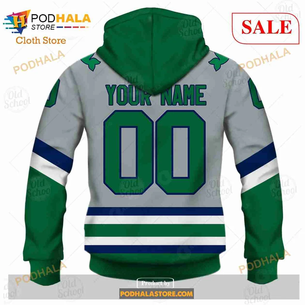 Carolina Hurricanes Whale Tail Hoodie, Custom Name And Number 3d Design - Product View 6 Carolina Hurricanes Whale Tail Hoodie, Custom Name And Number 3d Design - Product View 6