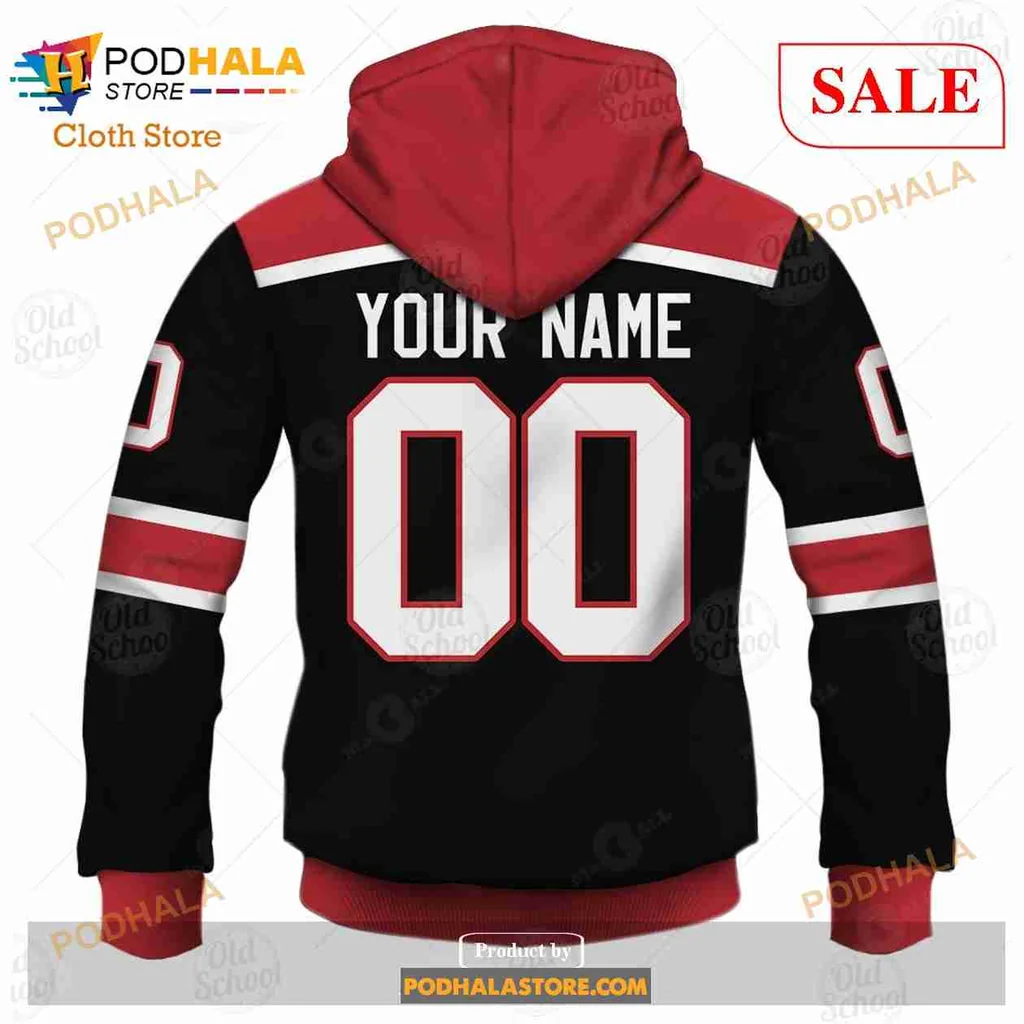 Chicago Blackhawks 3d Hoodie Custom Name And Number Sweatshirt - Product View 6 Chicago Blackhawks 3d Hoodie Custom Name And Number Sweatshirt - Product View 6