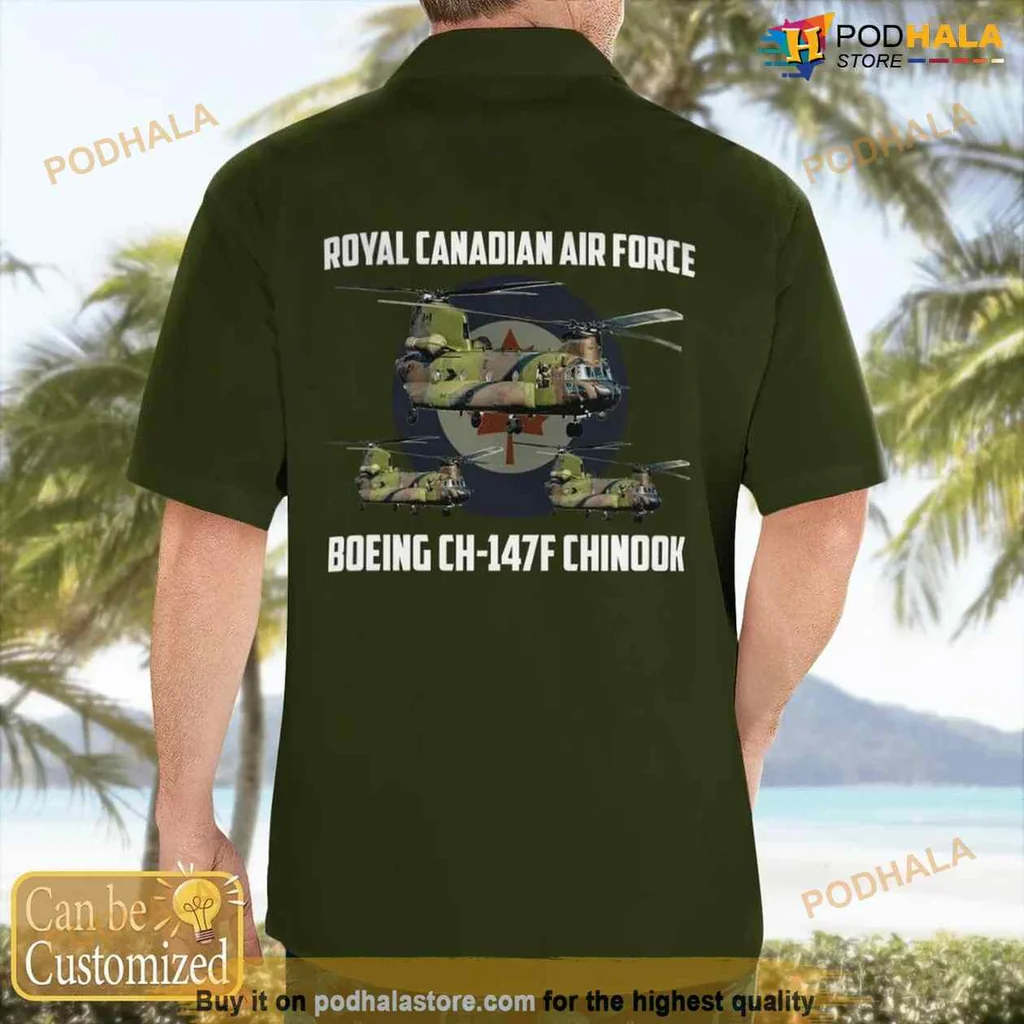 Chinook Helicopter Aloha Shirt With Personalized Name David Chinook Helicopter Aloha Shirt With Personalized Name David