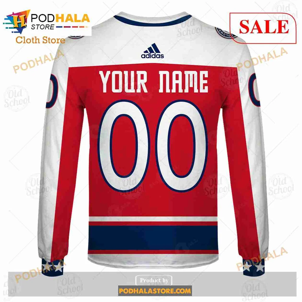 Columbus Blue Jackets 3d Hoodie, Custom Name And Number Design - Product View 8 Columbus Blue Jackets 3d Hoodie, Custom Name And Number Design - Product View 8