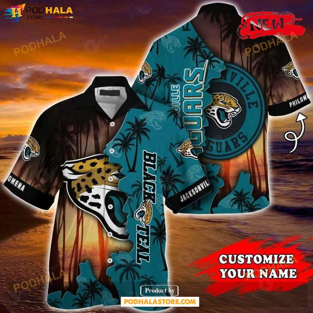 Cool Jaguar Sports Shirt, Personalized Jacksonville Jaguars Summer Shirt
