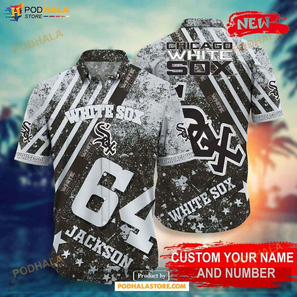 Cool White Sox Aloha Shirt, Personalized Summer Sports Shirt For Fans