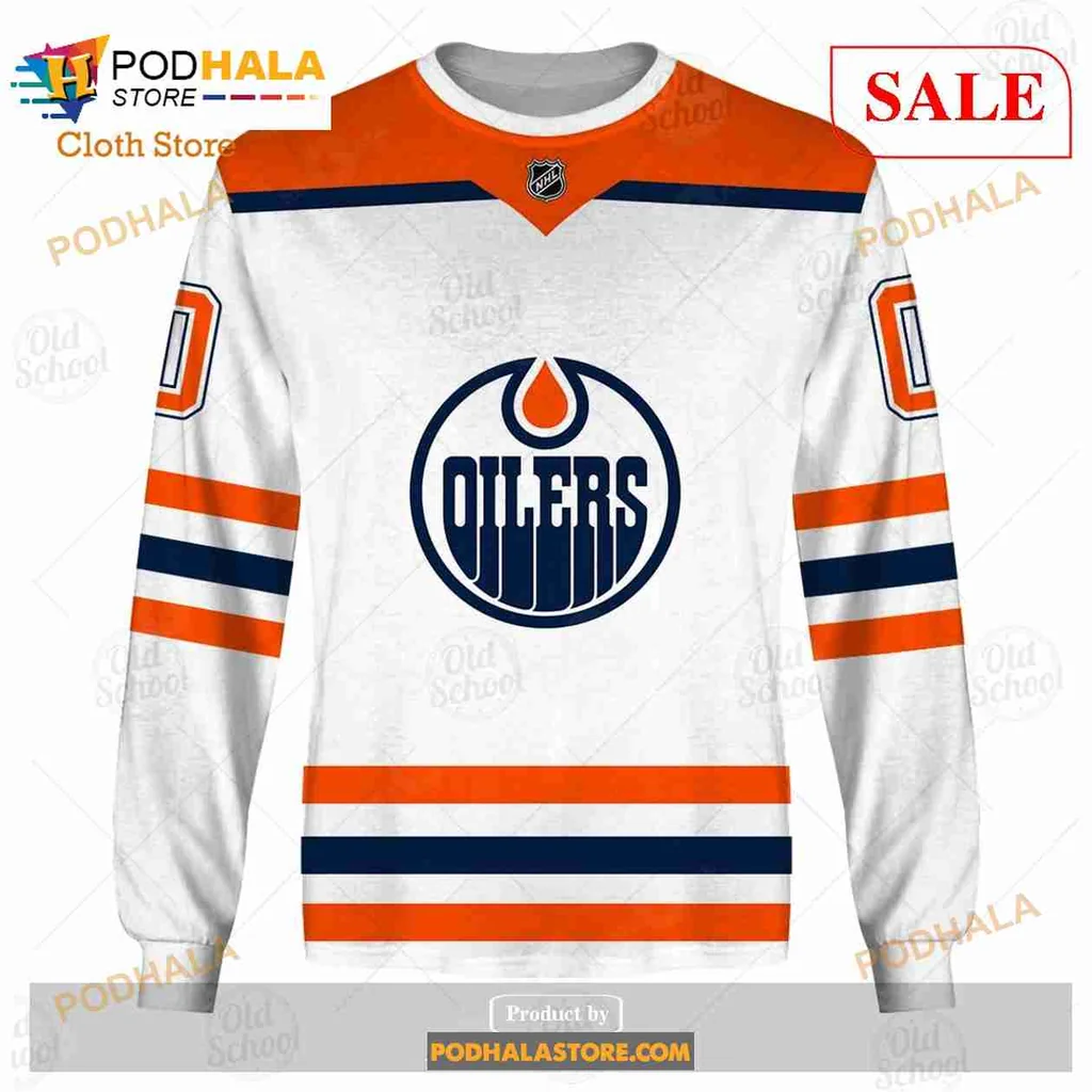 Edmonton Oilers 3D Print Hoodie, Custom Name And Number Sweatshirt Edmonton Oilers 3D Print Hoodie, Custom Name And Number Sweatshirt
