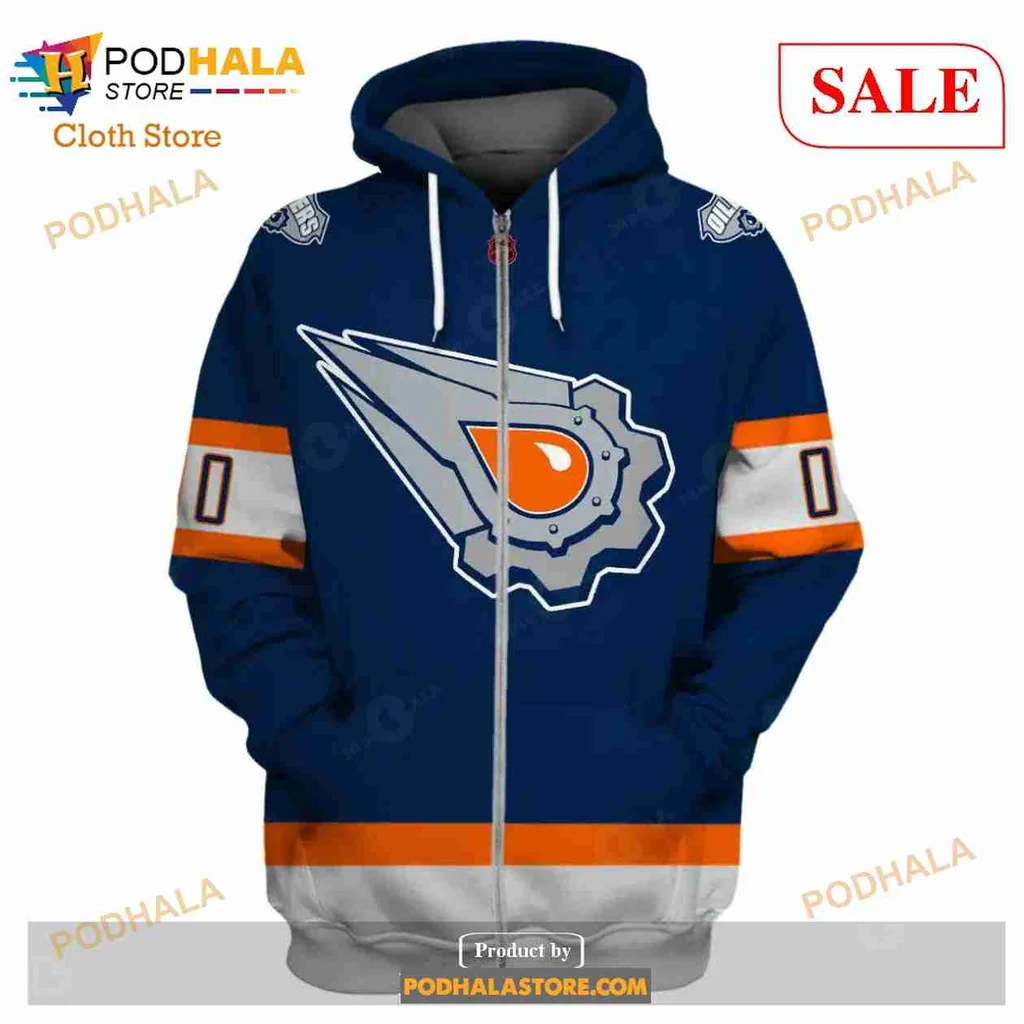 Edmonton Oilers 3d Hoodie With Player Number 10 And Bold Logo