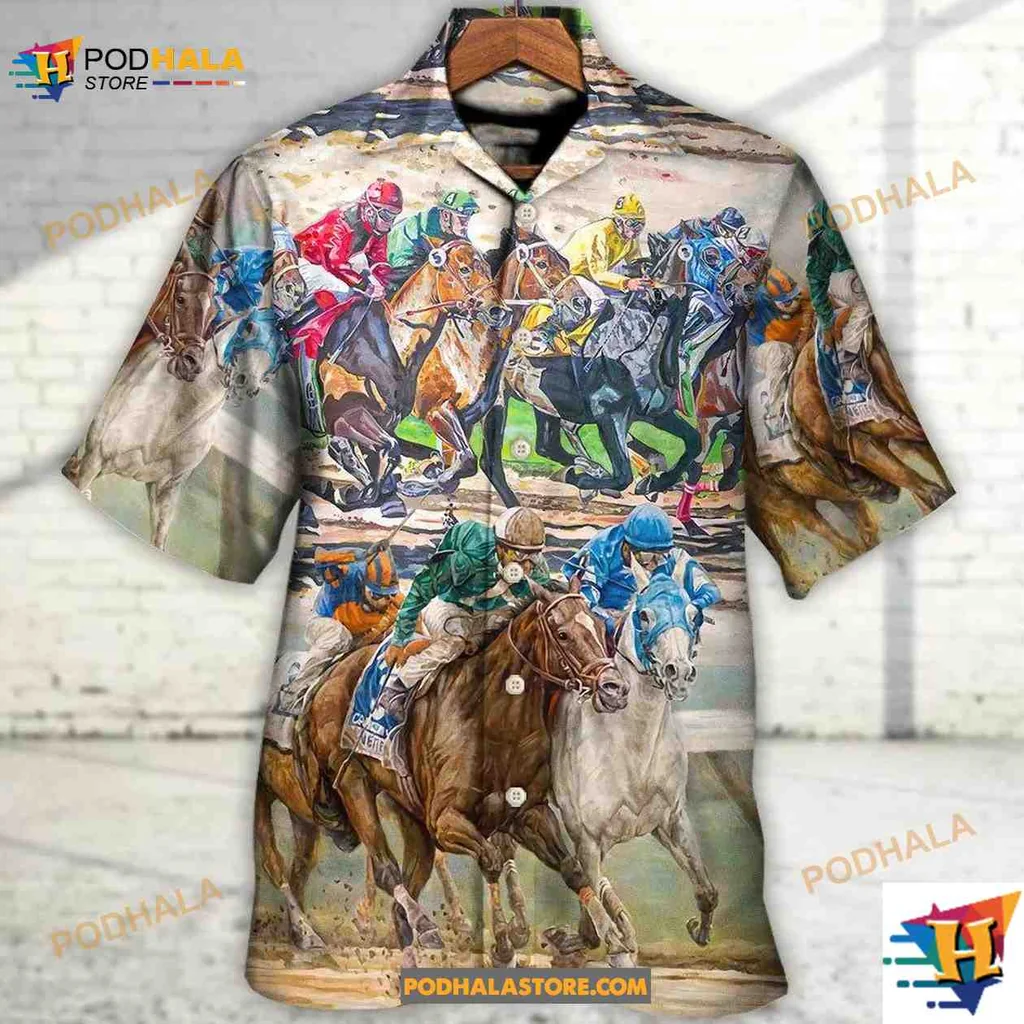 Horseback Riding Lover Aloha Shirt, All I Care About Is My Horse Horseback Riding Lover Aloha Shirt, All I Care About Is My Horse