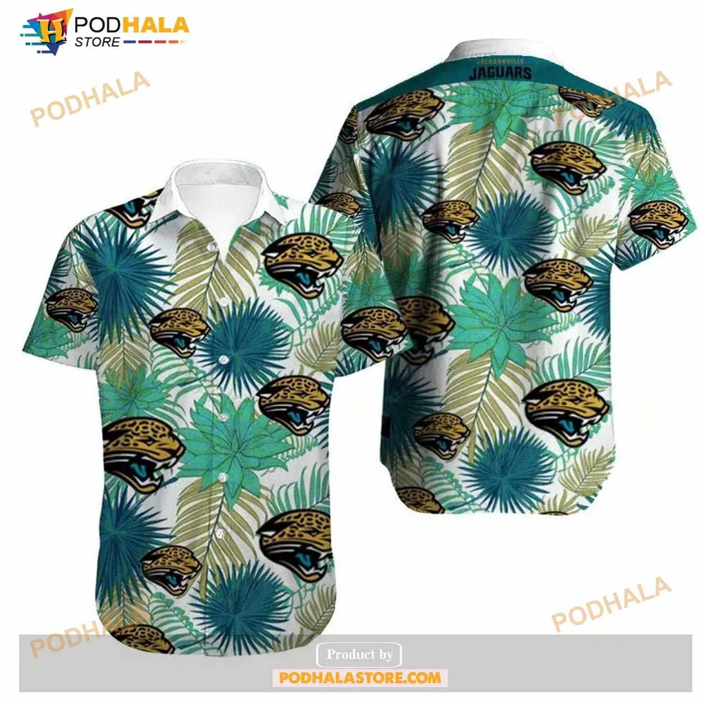 Jacksonville Jaguars Hawaiian Shirt Featuring Vibrant Jaguar Design