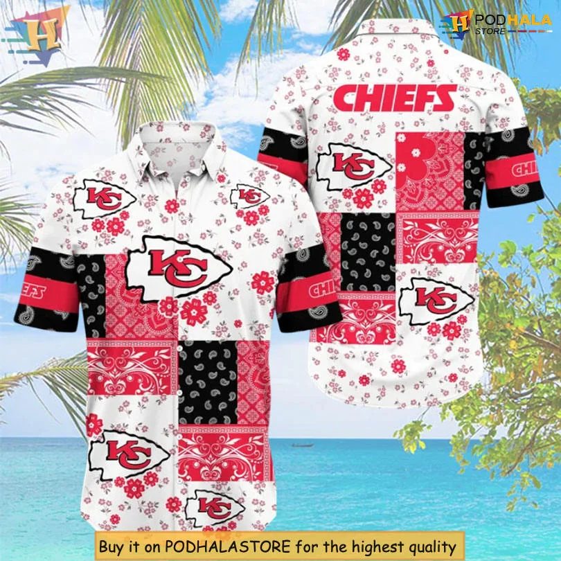 Kansas City Chiefs Bandana Hawaiian Shirt With Bold Team Spirit Design