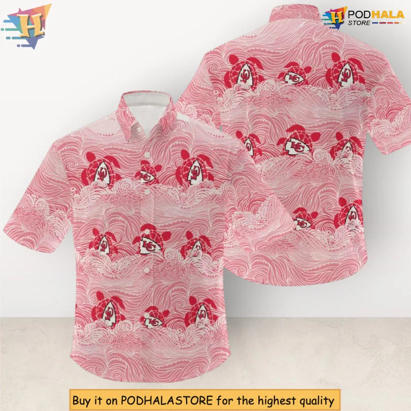 Kansas City Chiefs Floral Hawaiian Shirt With Tropical Vibe