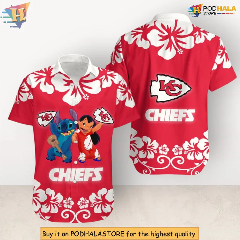 Kansas City Chiefs Hawaiian Shirt, Vibrant Tropical Design For Summer