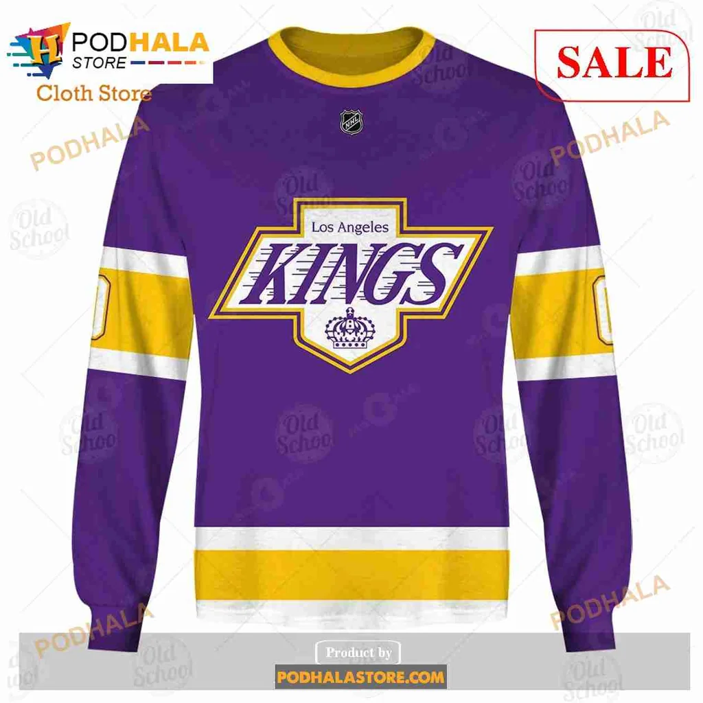 Los Angeles Kings 3D Print Hoodie With Custom Name And Number Los Angeles Kings 3D Print Hoodie With Custom Name And Number