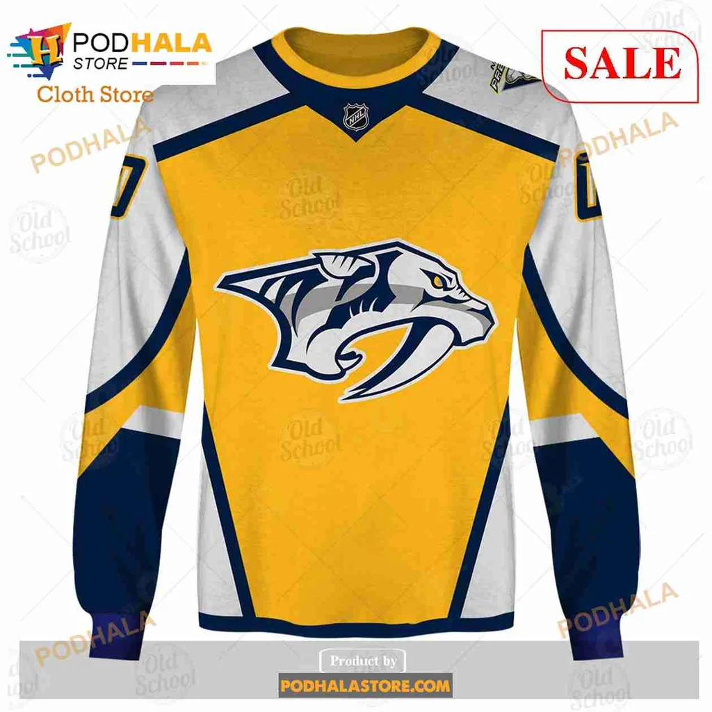 Nashville Predators 3D Print Hoodie, Custom Name And Number Sweatshirt Nashville Predators 3D Print Hoodie, Custom Name And Number Sweatshirt