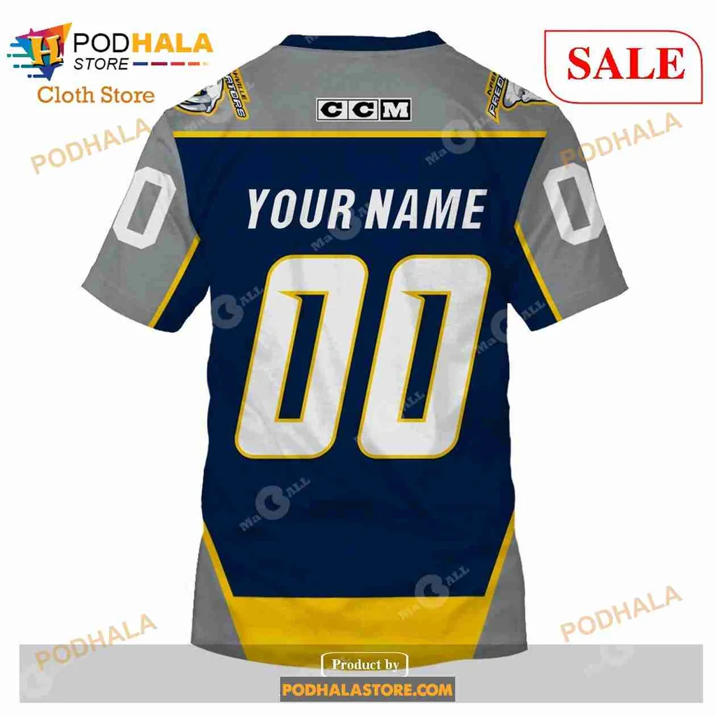 Nashville Predators Fish 3d Hoodie With Fierce Graphic Design - Product View 6 Nashville Predators Fish 3d Hoodie With Fierce Graphic Design - Product View 6