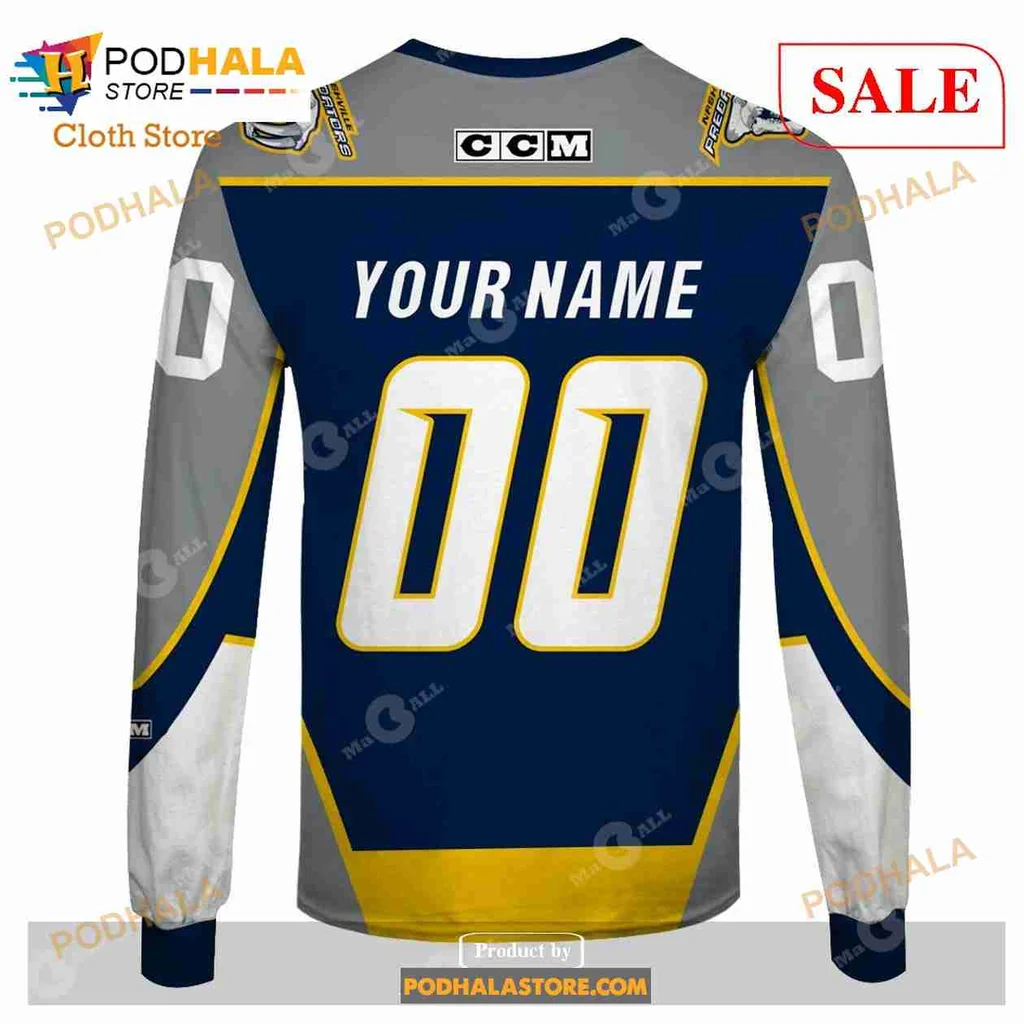 Nashville Predators Fish 3d Hoodie With Fierce Graphic Design - Product View 7 Nashville Predators Fish 3d Hoodie With Fierce Graphic Design - Product View 7