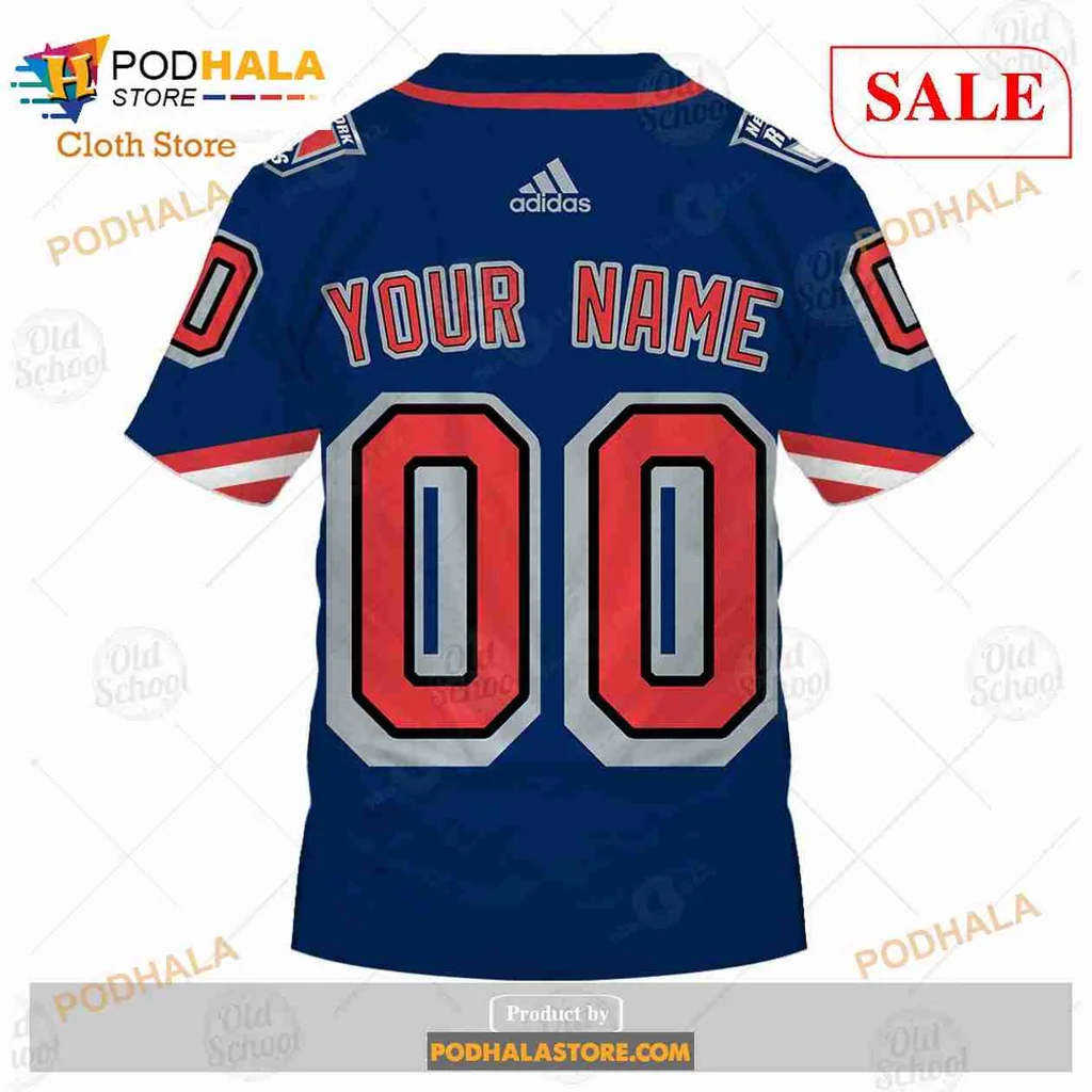 New York Rangers 3d Hoodie Featuring Statue Of Liberty Design - Product View 7 New York Rangers 3d Hoodie Featuring Statue Of Liberty Design - Product View 7