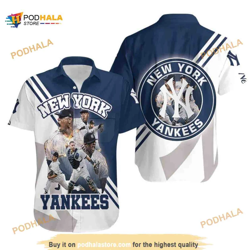 New York Yankees Hawaiian Shirt With Bold Team Design