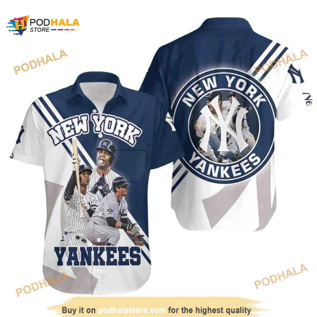 New York Yankees Hawaiian Shirt With Bold Team Design