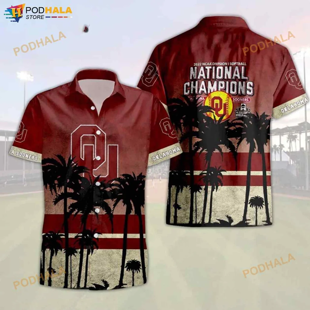 Oklahoma State Softball Hawaiian Shirt, 2022 Ncaa Division I National Champions