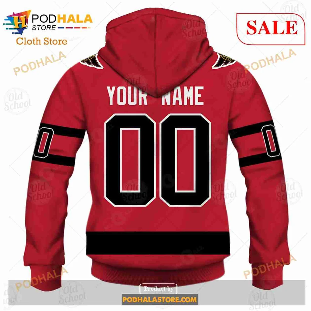 Ottawa Senators 3d Hoodie With Custom Name And Number - Product View 6 Ottawa Senators 3d Hoodie With Custom Name And Number - Product View 6