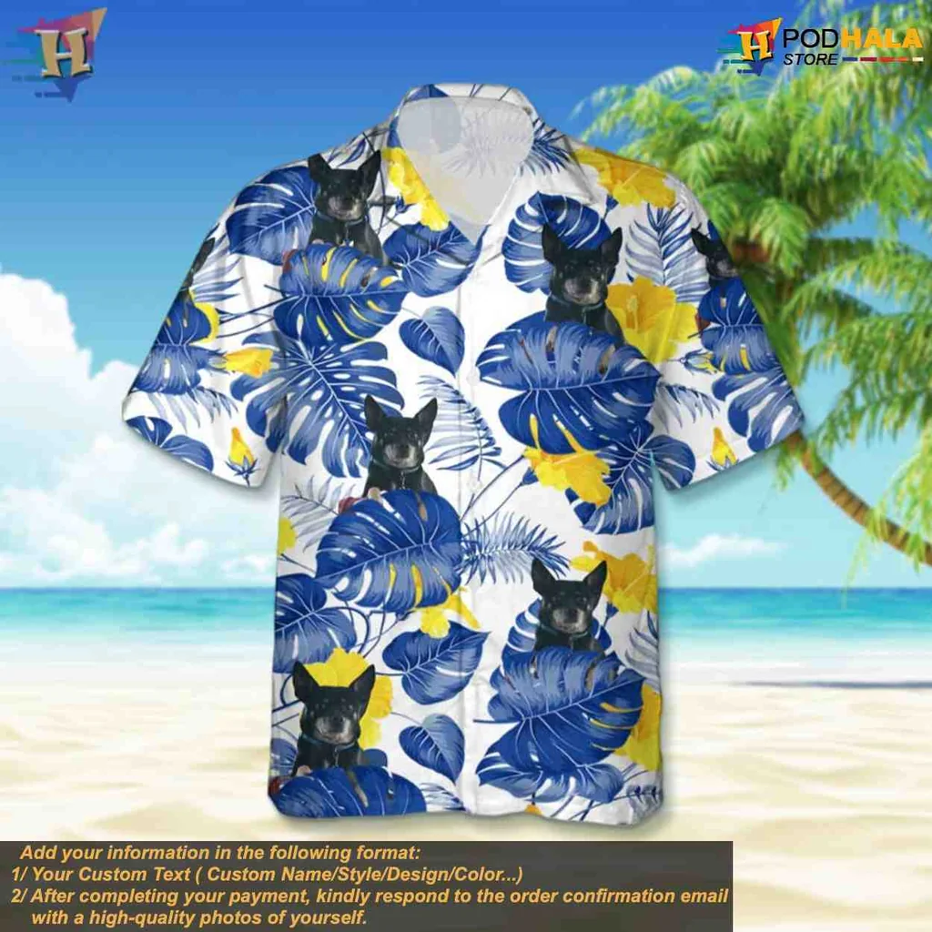 Personalized Tropical Face Short-sleeve button-up shirt With Colorful Floral Design Personalized Tropical Face Short-sleeve button-up shirt With Colorful Floral Design