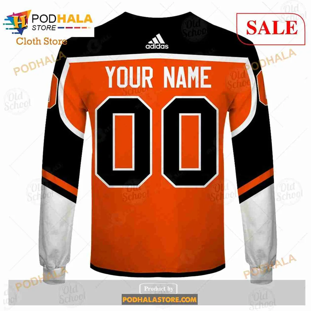 Philadelphia Flyers 3d Hoodie, Custom Name And Number Sweatshirt - Product View 8 Philadelphia Flyers 3d Hoodie, Custom Name And Number Sweatshirt - Product View 8