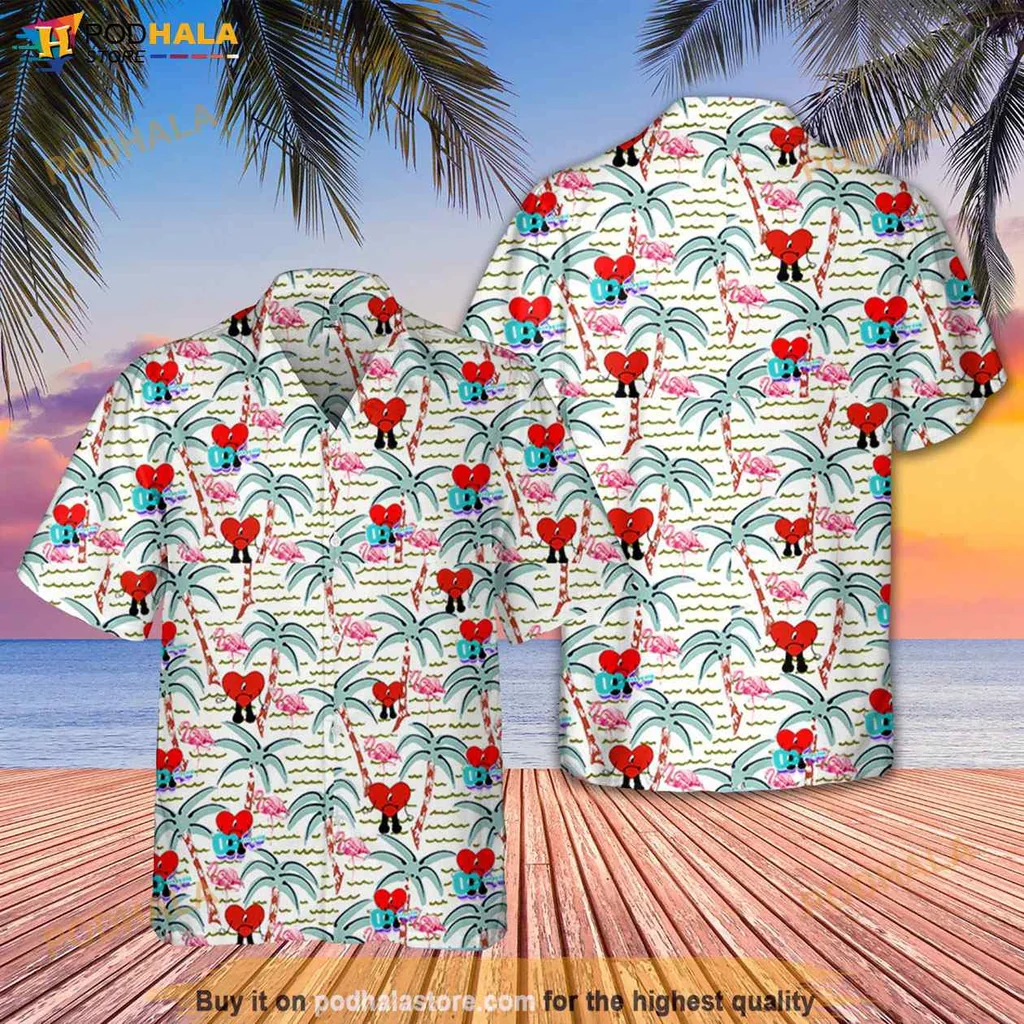 Playful Crab Tropical Hawaiian Shirt, Vibrant Summer Design With Palm Trees And Flowers