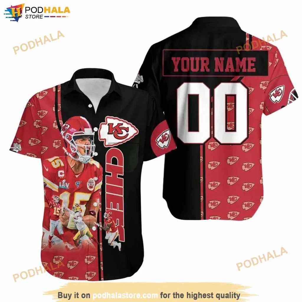 Playful Lover Kansas City Chiefs Hawaiian Shirt, Vibrant Aloha Design For Fans