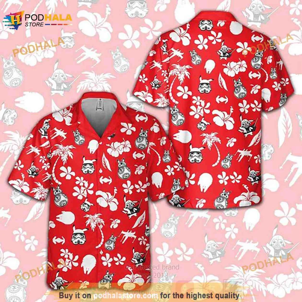 Pokemon Tropical Aloha Shirt With Playful Graphics And Bright Colors