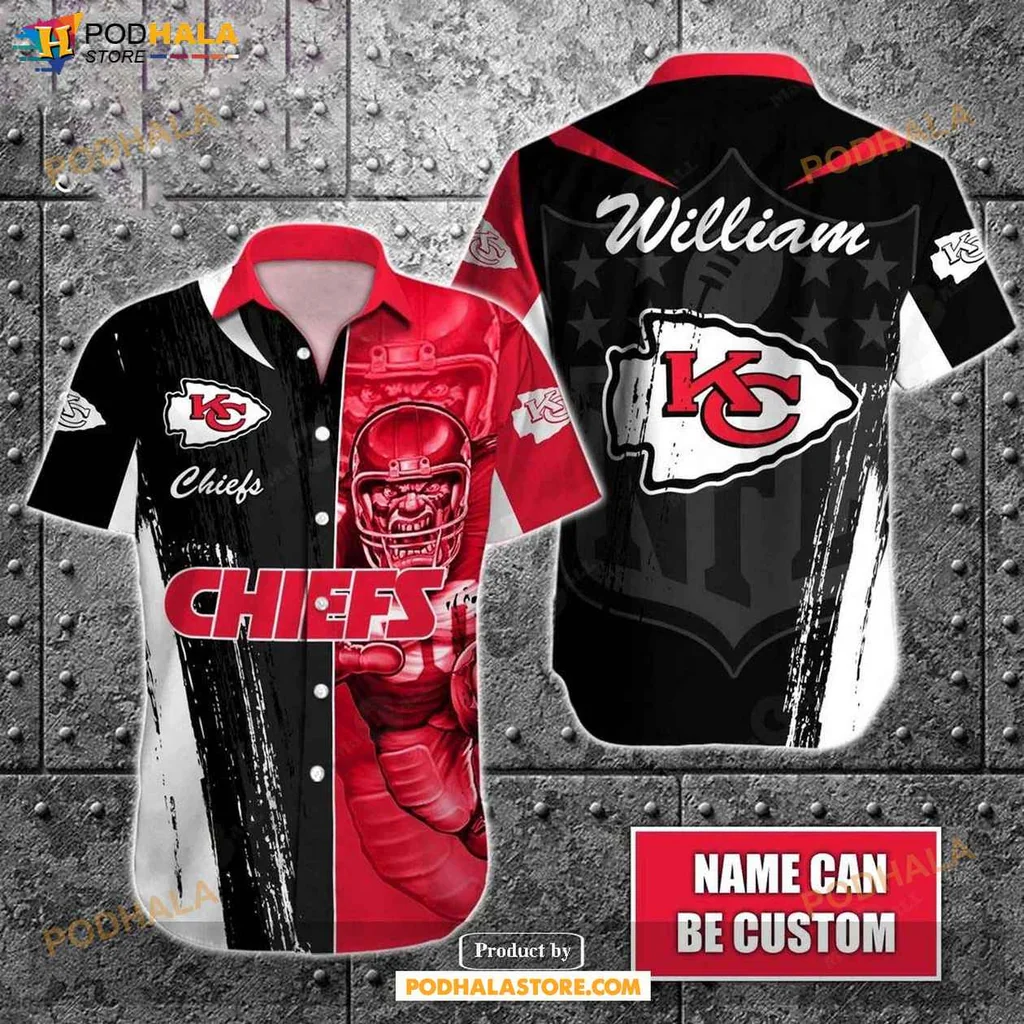 Proud Chiefs Fan Hawaiian Shirt Kansas City Chiefs Super Bowl Merchandise