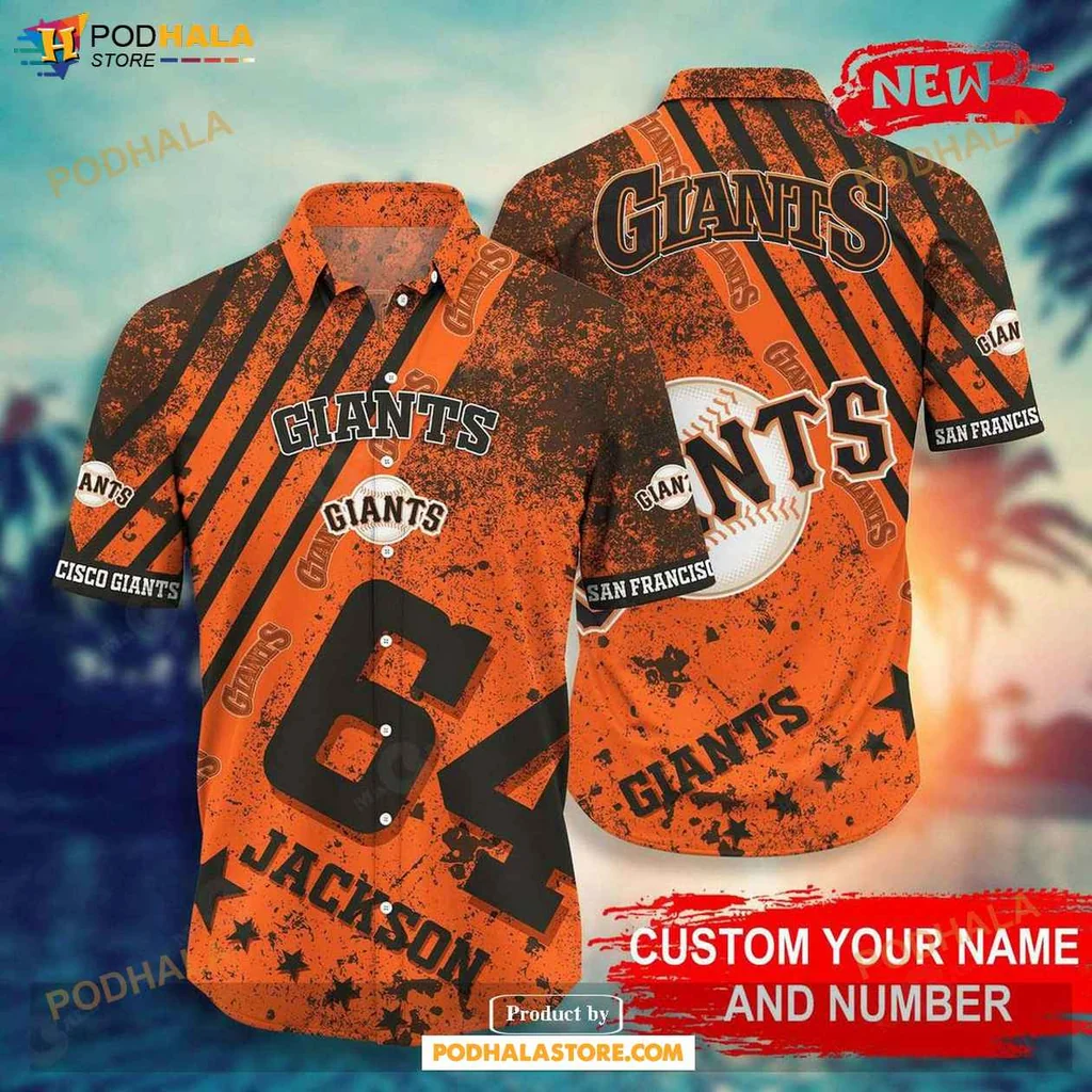 Proud Giants Baseball Fan Shirt, Personalized Summer Shirt With Giants And Jackson