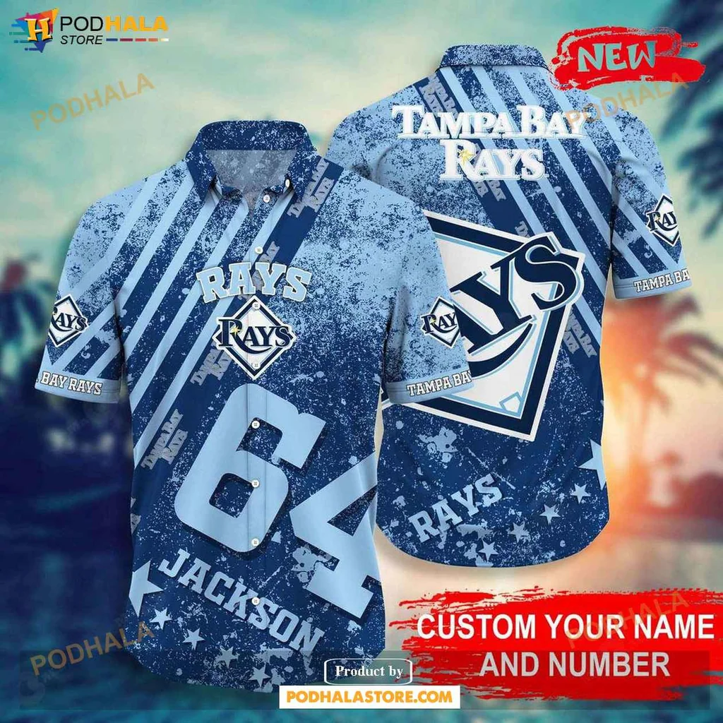Proud Rays Fan Hawaiian Shirt, Vibrant Tampa Bay Rays Design For Summer Events