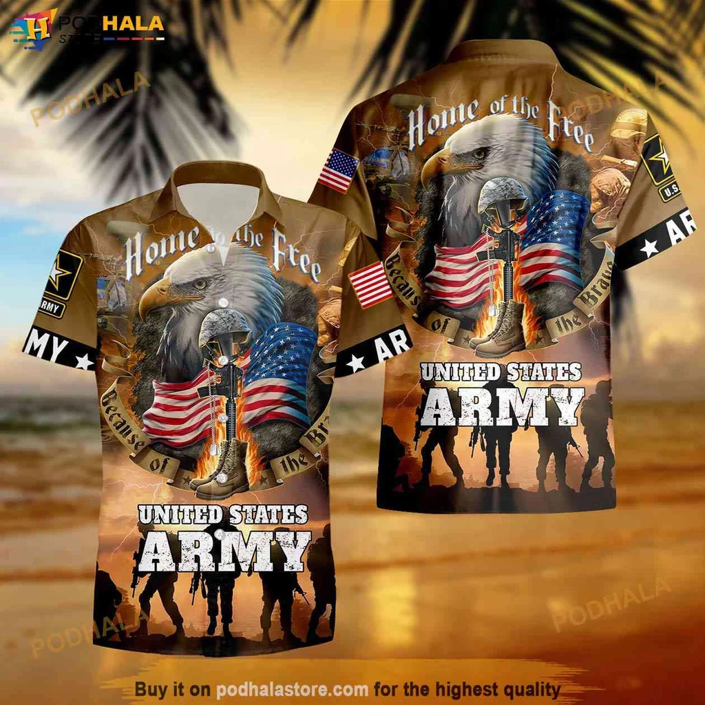 Proud Veteran Tropical Shirt, Bald Eagle Usa Flag Army Shirt, Patriotic Military Tee Proud Veteran Tropical Shirt, Bald Eagle Usa Flag Army Shirt, Patriotic Military Tee