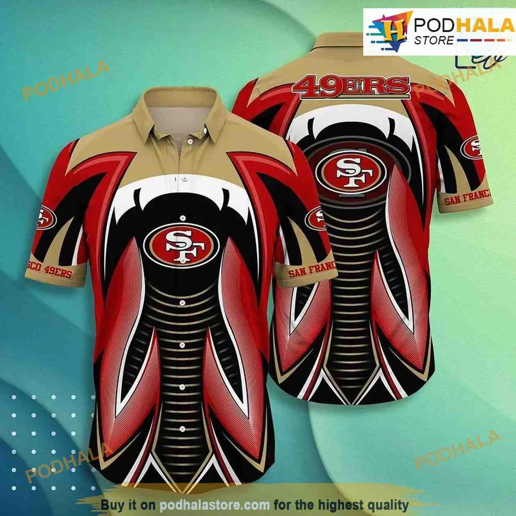 San Francisco 49ers Flame Hawaiian Shirt For Summer Game Days