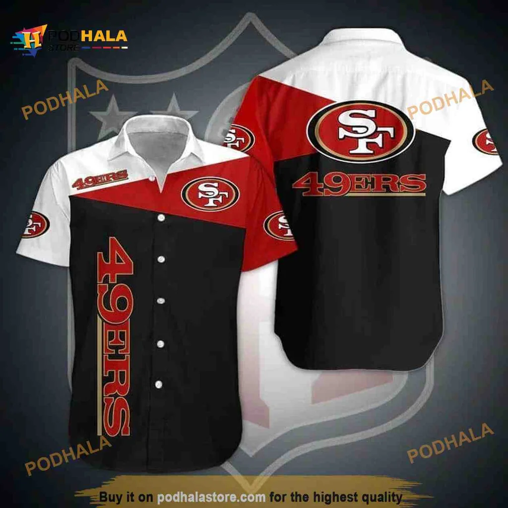 San Francisco 49ers Hawaiian Shirt With Bold Team Spirit Design