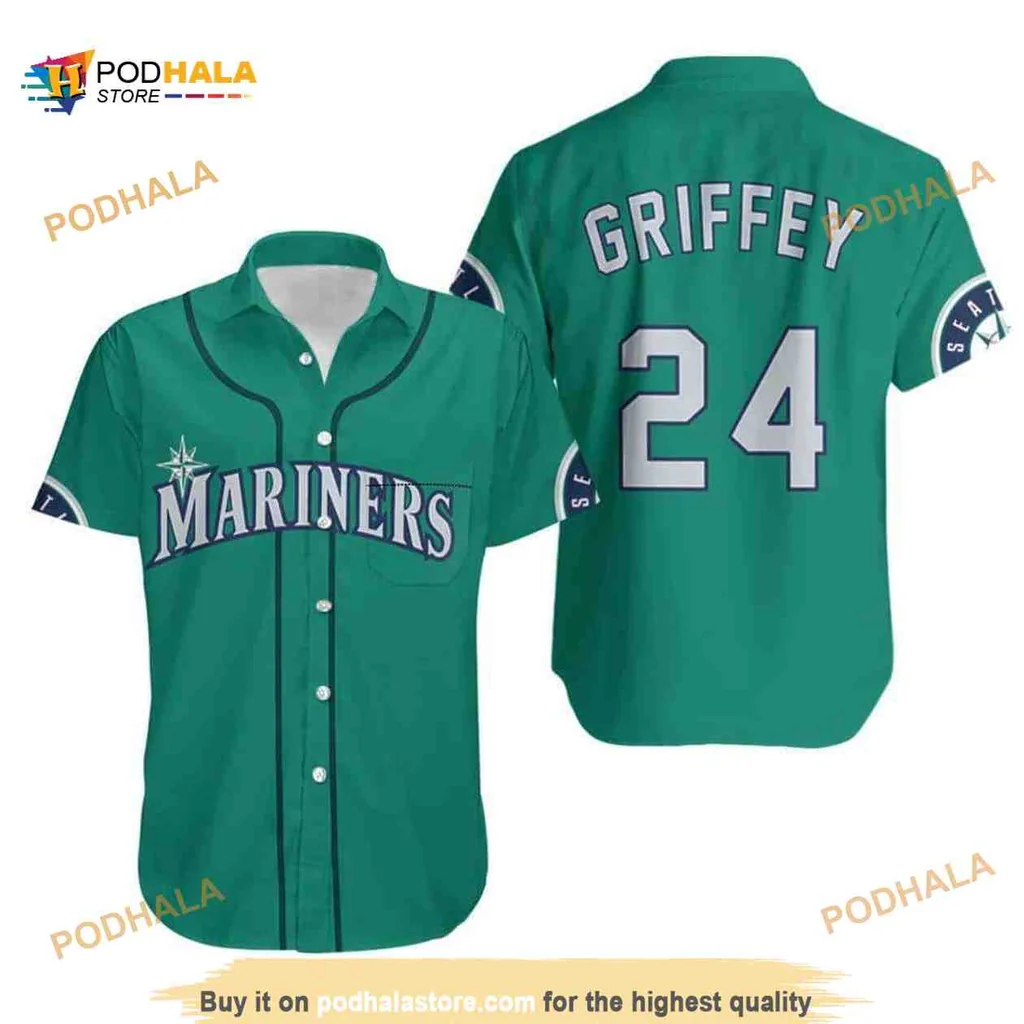 Seattle Mariners Griffey Hawaiian Shirt For Baseball Fans