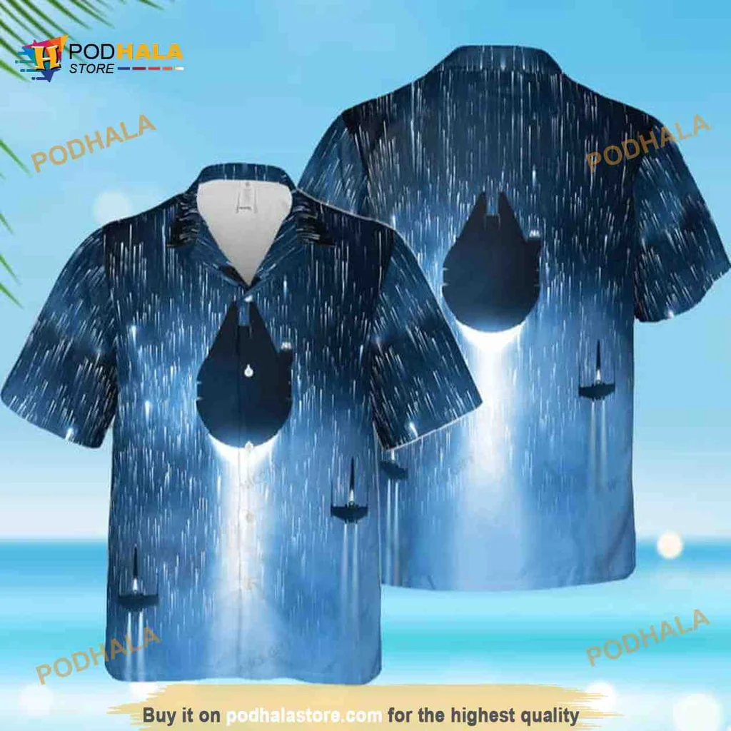 Star Wars Lightsaber Hawaiian Shirt, Vibrant Beachy Design For Fans