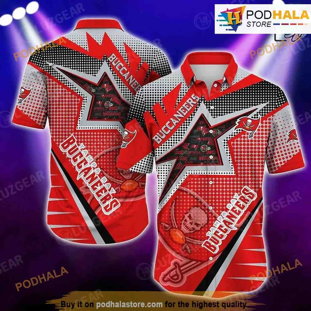 Tampa Bay Buccaneers Summer Hawaiian Shirt With Bold Buccaneers Design