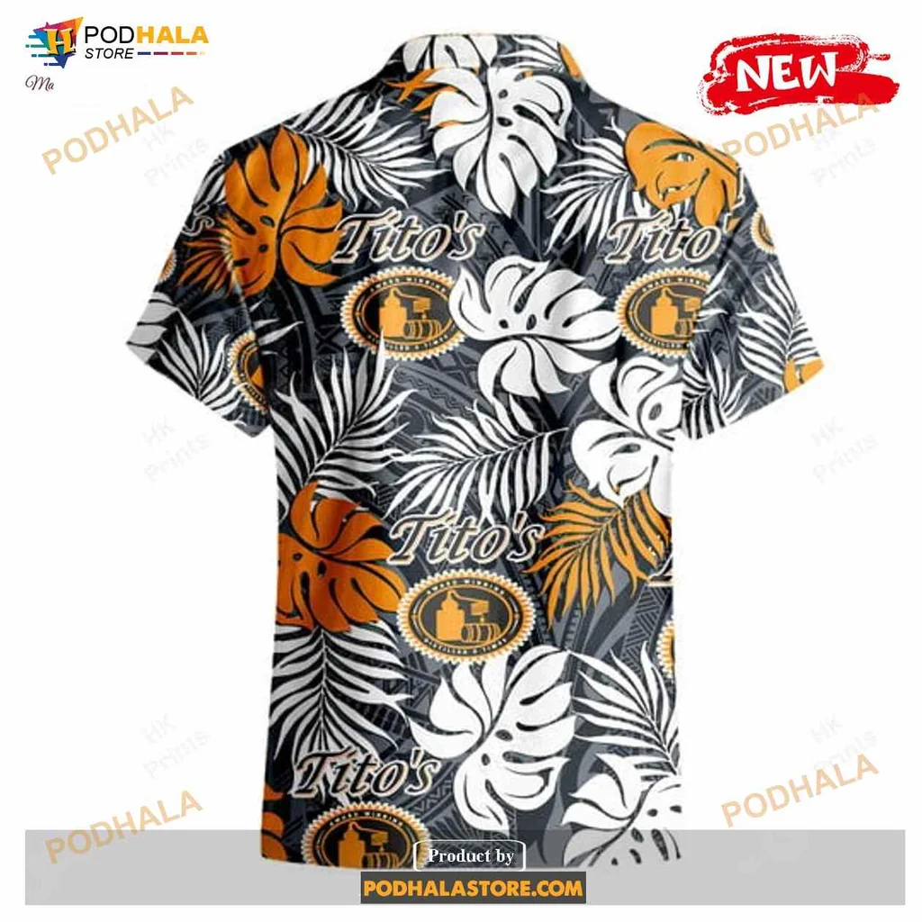 Titos Tropical Aloha Shirt With Vibrant Summer Design Titos Tropical Aloha Shirt With Vibrant Summer Design