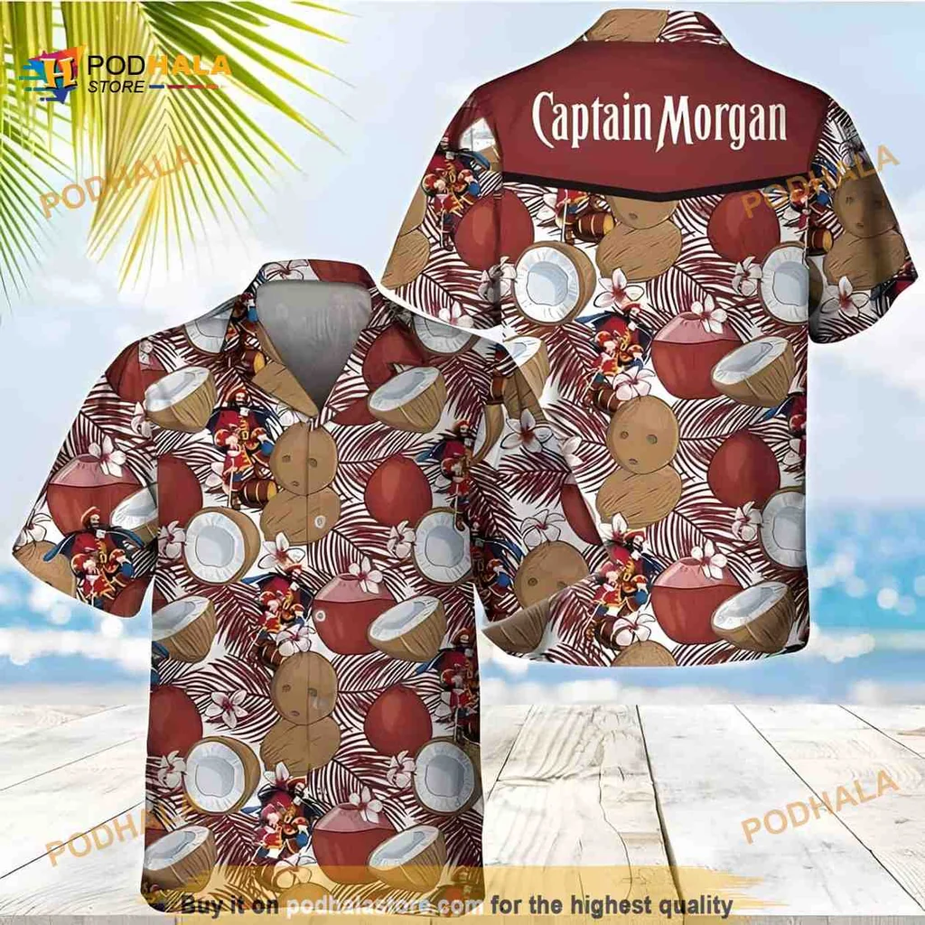Tropical Coconut Palm Leaves Hawaiian Shirt, Vibrant Beach Gift For Friends
