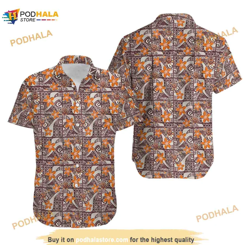 Tropical Hibiscus Floral Hawaiian Shirt With Vibrant Patterns