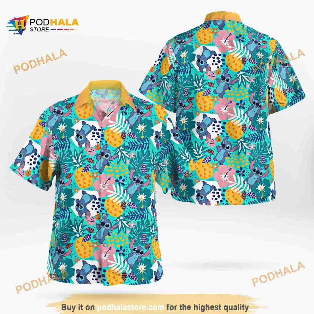 Tropical Panda Fruit Hawaiian Shirt With Colorful Design And Lush Foliage